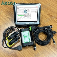 Cable de Prueba para Laptop CF19 + ECU Vocom Vcads 88890300 para Volvo/Renault/UD/Mack, Herramienta de Diagnóstico y Programación de ECU para Excavadoras y Camiones