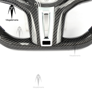 <span class=keywords><strong>Volante</strong></span> de Fibra de Carbono LED Mejorado, Compatible con <span class=keywords><strong>BMW</strong></span> M3 M4 M5 M6 M8 X3M G20 G28 G29 G30 G32 G38 G11 G12 G05 G01 G02 - Product Image 3