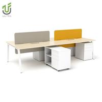 Poste de travail de bureau moderne IULTRA 1 2 3 4 6 8 places de bureau poste de travail de cloison de bureau