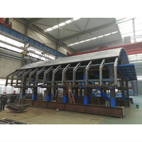 Construction en béton préfabriqué Coffrage en acier à poutre en T Méthode de précontrainte précontrainte Pont en forme de T Coffrage en acier à poutre