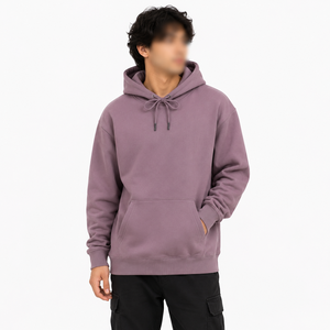 Sweat-shirt unisexe à capuche avec cordon de serrage, poche kangourou avant, tissu polaire doux, décontracté, pour tous les jours, sport et entraînement - Product Image 1