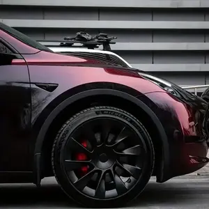 ฟิล์มห่อตัวถัง<span class=keywords><strong>รถ</strong></span>ยนต์ลายกิ้งก่าเงางามขนาด1.52*18ม. ฟิล์มเปลี่ยนสีได้สีม่วงแดงลดแสงแดด - Product Image 4