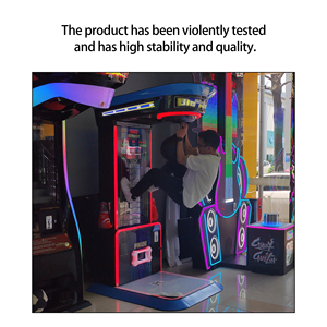 Neofuns đồng tiền hoạt động <span class=keywords><strong>Arcade</strong></span> đấm bốc đấm máy điện tử thể thao giải trí bằng gỗ nhựa xây dựng điểm số đánh bại của bạn - Product Image 4