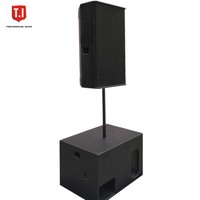 Système de sonorisation DJ professionnel T.I PRO AUDIO avec enceinte de 15 pouces, amplificateur, mixeur et microphone (coque métallique)