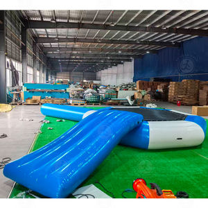 Trampolín Inflable de PVC para Interiores y Exteriores, Parque Acuático para Niños y Adultos, Jardín, Patio Trasero, Casa de Brinco Flotante, Equipo de Juego - Product Image 2