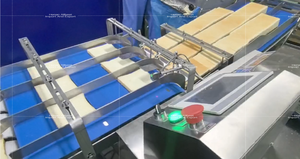 เครื่องลำเลียงขนมปังอัตโนมัติเกรดอาหาร เครื่องลำเลียงเชิงพาณิชย์สำหรับเบเกอรี่ เครื่องแปรรูปอาหาร - Product Image 3