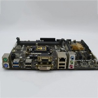 Carte mère de bureau ASUS B85M-V PLUS M ATX pas chère, 4e génération LGA1150 Intel I3/I5/I7 DDR3 double canal, disque dur SATA, PCI-E 3.0