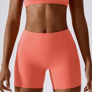 Shorts Deportivos para Mujer 2024, Transpirables, con Efecto Scrunch, Tallas Grandes, Cintura Alta, para Yoga, Gimnasio - Product Image 4