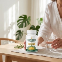 Complément Détox Herbal OEM/ODM pour l'Équilibre de la Flore Intestinale et l'Aide à la Digestion, Formule Anti-levures, Pilules Diététiques en Gros