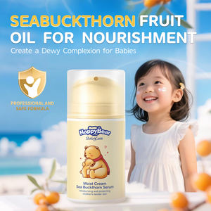 Crema de Espino Amarillo para el Cuidado de la Piel de Niños en Invierno, 70g, Suero Orgánico de Bayas, Crema Hidratante para Niños y Bebés, Ideal para Viajar - Product Image 2