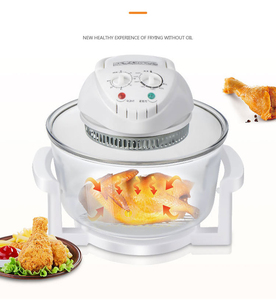 Friteuse à air électrique 12L sans huile pour la cuisson, la pâtisserie et la grillade - Contrôle numérique en acier inoxydable pour usage domestique - Product Image 2