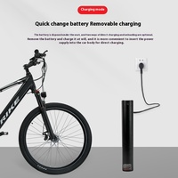 Bicicleta Eléctrica de Montaña de Litio de Alta Calidad de 250 W con Certificación CE, Velocidad Variable, 26 Pulgadas, Todoterreno, Freno de Disco de 36 V, Aleación de Aluminio