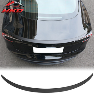 เหมาะสำหรับ Tesla Model 3 ปี 2024-2026 สปอยเลอร์ท้ายทรง OE สีดำด้าน - Product Image 1