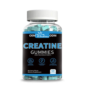 <span class=keywords><strong>Creatine</strong></span> Gummies Suplemento Pre Entrenamiento Nutrición Deportiva Suplemento de Culturismo Energy Boost Creatina de Fresa - Product Image 1