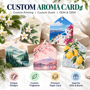Biglietto Profumato Personalizzato con Stampa Monumenti Cittadini per Souvenir di Viaggio, Ideale per Negozi di Souvenir e Acquirenti all'Ingrosso - Product Image 2