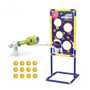 Pistolet à balles molles de haute qualité avec balles en EVA jouet avec cadre de cible Cadeau d'<span class=keywords><strong>anniversaire</strong></span> <span class=keywords><strong>pour</strong></span> enfants - Product Image 1