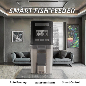 자동 직사각형 플라스틱 친환경 급식기 방습 정량 지능형 어항 급식기 WiFi 165-170ml - Product Image 3
