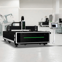 Machine de découpe laser fibre CNC Raycus 3000W 1530 pour acier doux, station durable pour atelier