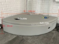Tube à bulles sensoriel interactif à fibres optiques pour stimulation visuelle autistique, avec changement de couleur, lumière thérapeutique et équipement tactile pour salle sensorielle