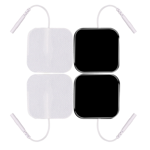 Pads TENS en gros 4x4cm réutilisables avec gel conducteur - Product Image 4