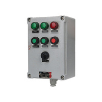 Boîte de distribution électrique en alliage d'aluminium anti-corrosion, anti-explosion, personnalisée, pour inspection et fonctionnement, 100A