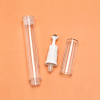Flacon-seringue en plastique sans air de haute qualité pour sérum, 5 ml, 10 ml, 15 ml, flacon-rouleau en plastique pour crème contour des yeux
