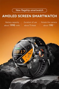 H19 Reloj Thông Minh Đồng Hồ 180 Độ Xoay Máy Ảnh 3 + 32Gb Bộ Nhớ Amoled Màn Hình 4G Wifi IP67 Điều Khiển Từ Xa Câu Trả Lời Cuộc Gọi - Product Image 5