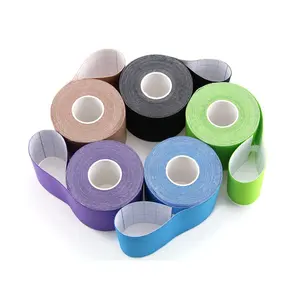 Wholesale Waterproof Kinesiology Tape Sports Safety Therapy Kinesiotape Kinesiology Sports Tape