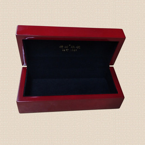 Jinggong Wooden <b>Pen</b> Box 18x8x5cm Hot Stamping <b>Gift</b> Packaging Stationery Storage Box - Product Image 3