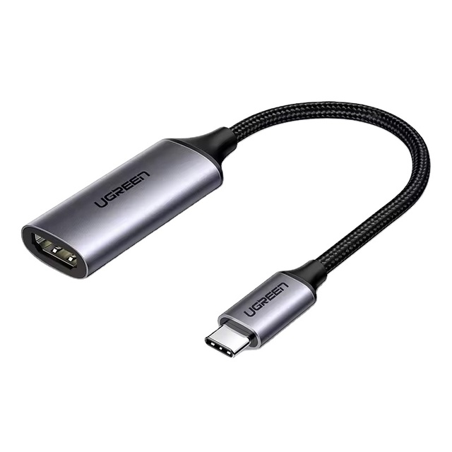 CM297 USB Type C to HDMI-Cable UGREEN 4K 60Hz USB C HDMI Adapter Nylon Braided Aluminum Alloy Shell for TV PC