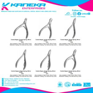 Professional High Grade Stainless Steel <b>Cuticle</b> <b>Nipper</b> Wholesale Custom logo Nghia <b>Cuticle</b> <b>Nipper</b> Single Spring sharp Blade - Product Image 4