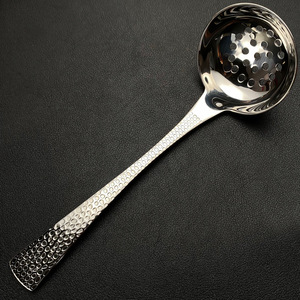 Cuchara de sopa de acero inoxidable 304 con diseño de cola de pez, colador para servir arroz con leche y sopa, herramienta de cocina apta para lavavajillas - Product Image 3