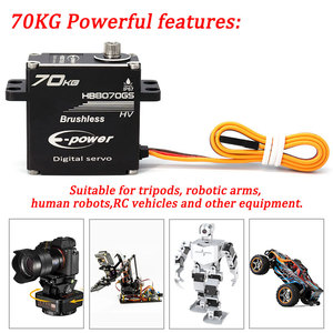 Drone hélicoptère RC 83g économique E Power Factory, automatique, à couple élevé, numérique, sans balais, en métal - Product Image 6