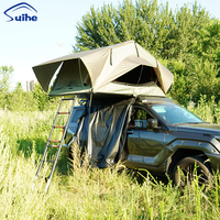 Tienda de Campaña de Techo para Automóvil, Personalizable de Fábrica, Oxford, Resistente al Viento, para las Cuatro Estaciones, con Instalación Rápida e Impermeable