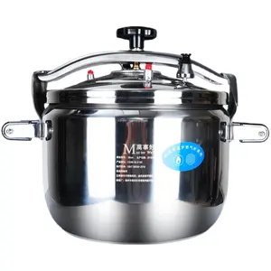 Autocuiseur de cuisson Autocuiseur en acier inoxydable 30 litres pour cuisinière à gaz et cuisinière à induction