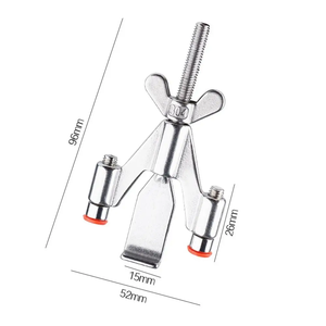 Loquet de sécurité réglable en fer anti-effraction pour enfants, butée de porte portable pour chambre et hôtel - Product Image 6