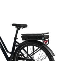 Vélo Électrique 36V 13Ah en Alliage d'Aluminium 7 Vitesses Vélo de Ville pour Femmes et Adultes Moteur Brushless 250W Assistance au Pédalage Suspension Avant 25km/h Double Frein à Disque