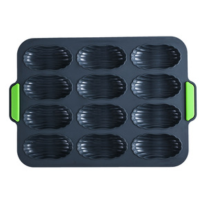 RAYBIN-<span class=keywords><strong>Molde</strong></span> <span class=keywords><strong>de</strong></span> silicona para hornear pasteles, antiadherente, para el hogar, <span class=keywords><strong>Pan</strong></span> francés, <span class=keywords><strong>hamburguesa</strong></span>, muffins, madeleine - Product Image 3