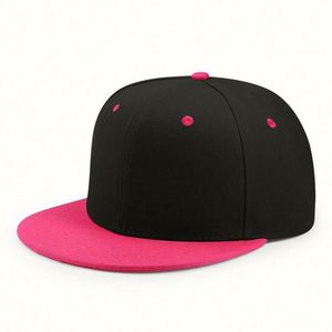Casquette Snapback Hip Hop à 6 Panneaux en Toile 100% Coton, Visière Plate, Logo Personnalisé, Prix de Gros Abordable, Modèle Courant - Product Image 3