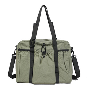 Wholesale Large Capacity Tote <b>Bag</b> Customized Personalized LOGO Polyester Shoulder Crossbody <b>Bag</b> for <b>Women</b> Daily Life - Product Image 4