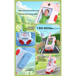 Walkie Talkie Recargable a Prueba de Explosiones para Niños, Intercomunicador Bidireccional de Largo Alcance, Educativo para Exteriores, Resistente al Agua IPX5 - Product Image 3