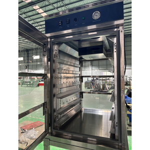 Porte anteriori e posteriori aperte più caldo scatola calda cibo più caldo armadio per alimenti commerciali elettrico caldo cibo più caldo carrelli - Product Image 4