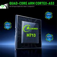 Projecteur à ultra courte focale Yinzam HY260 1080P Android, projecteur intelligent Android avec mise au point électrique 1080p, double WiFi 6, Proyector