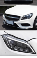 Phares LED modifiés pour Mercedes-Benz GLS W218 2012-2017, phares LED DRL, clignotants, feux de route 12V