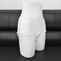 Culottes menstruelles jetables blanches de haute qualité pour femmes, super absorbantes, écologiques, aspect tissu