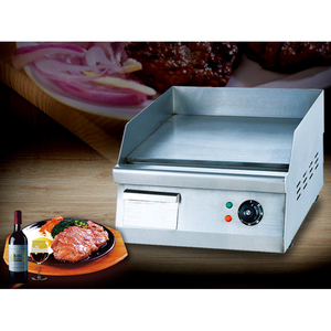 Nhà bếp Thương mại thép không gỉ chiên gạo Beefsteak điện tấm phẳng gas Pancake vỉ nướng - Product Image 1