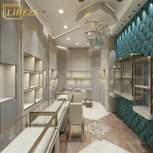 Mostrador y Vitrina LED para Exhibición de Joyería |   Tienda de Diseño de Interiores 3D, Decoración Personalizada Integral, Diseño de Interiores - Product Image 1