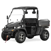 Voiturette de golf électrique tout-terrain 2+2 places, rehaussée, pour resort, chasse, ferme, véhicule utilitaire tout-terrain 4 roues pour l'aventure