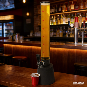 Tour <span class=keywords><strong>de</strong></span> <span class=keywords><strong>fût</strong></span> à <span class=keywords><strong>bière</strong></span> pression lumineuse <span class=keywords><strong>de</strong></span> 3 litres avec distributeur <span class=keywords><strong>de</strong></span> glace pour les fêtes <span class=keywords><strong>de</strong></span> bar et <span class=keywords><strong>de</strong></span> discothèque - Product Image 6