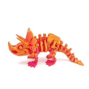 Jouets originaux et fantaisistes de différentes couleurs, jouets dinosaures imprimés en 3D avec articulations mobiles, modèles de collection pour enfants, adaptés aux enfants. - Product Image 5